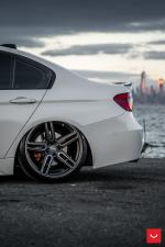 BMW M3 Sedan on Vossen Wheels (HF-1) 2018 года
